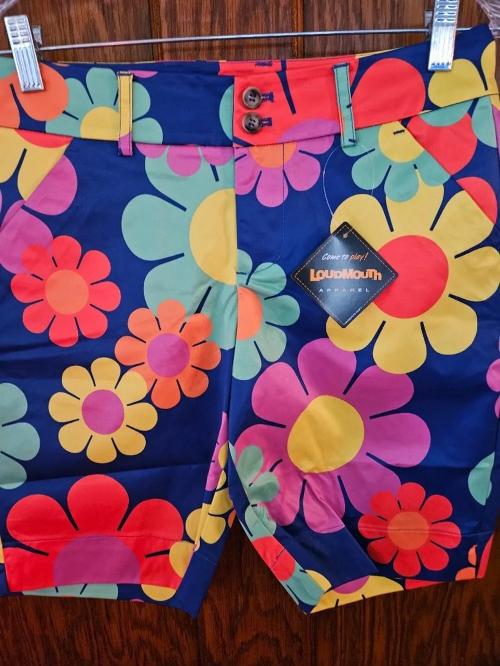 LOUDMOUTH- Heritage Short Magic blue